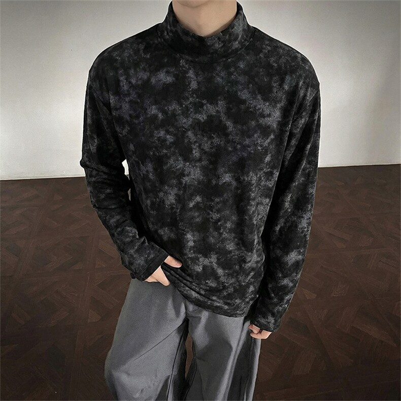 改德绒半高领扎染款【现货】C403A-T84-特P18加绒-特P25,男装卫衣,电商C403A