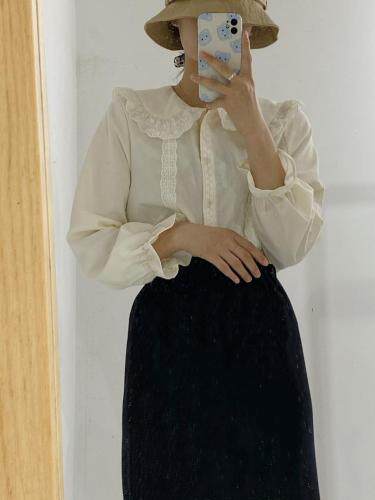 娃娃领上衣，其它，木夕