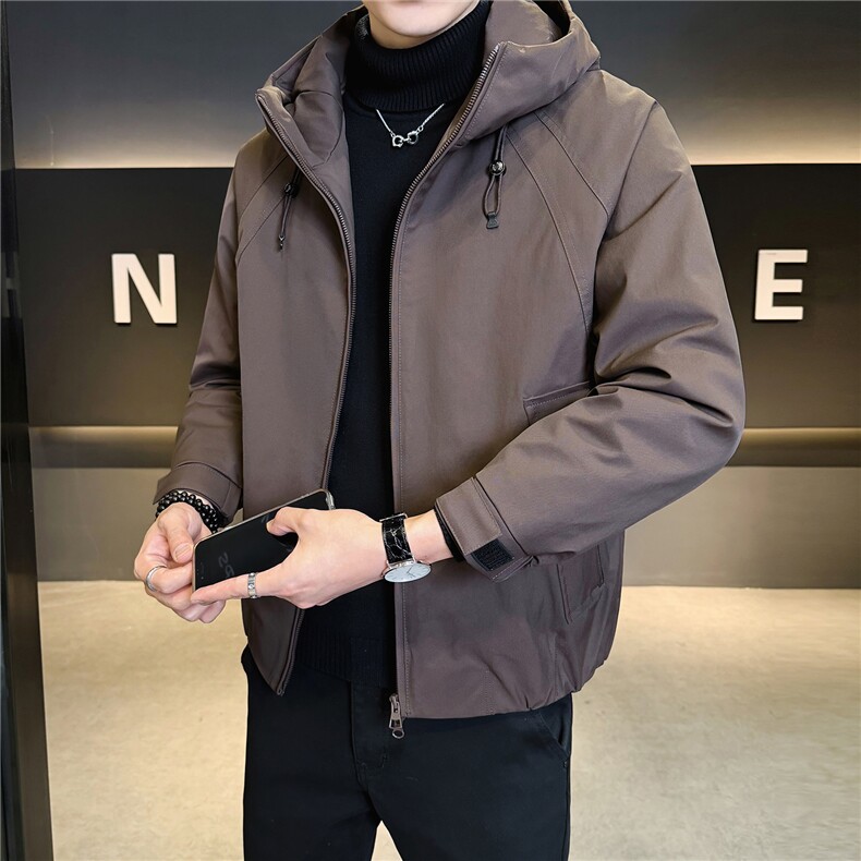 二棉B3538823P1552025灰冬季新款保暖夹克棉衣冲锋衣加厚外套,男装夹克,电商B353