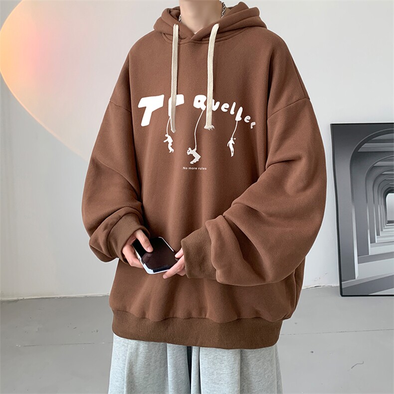 连帽卫衣男大码胖子帽衫大号运动服WY2449-P35,男装卫衣,电商A040