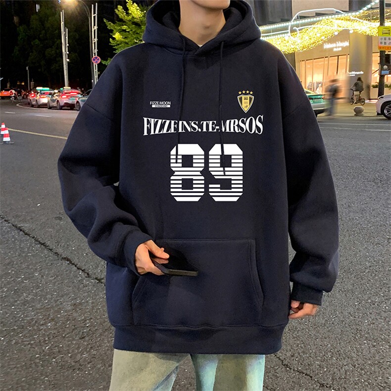 CM125卫衣男新款休闲美式外套宽松重磅纯棉大码长袖帽衫,女装短外套,星座304A