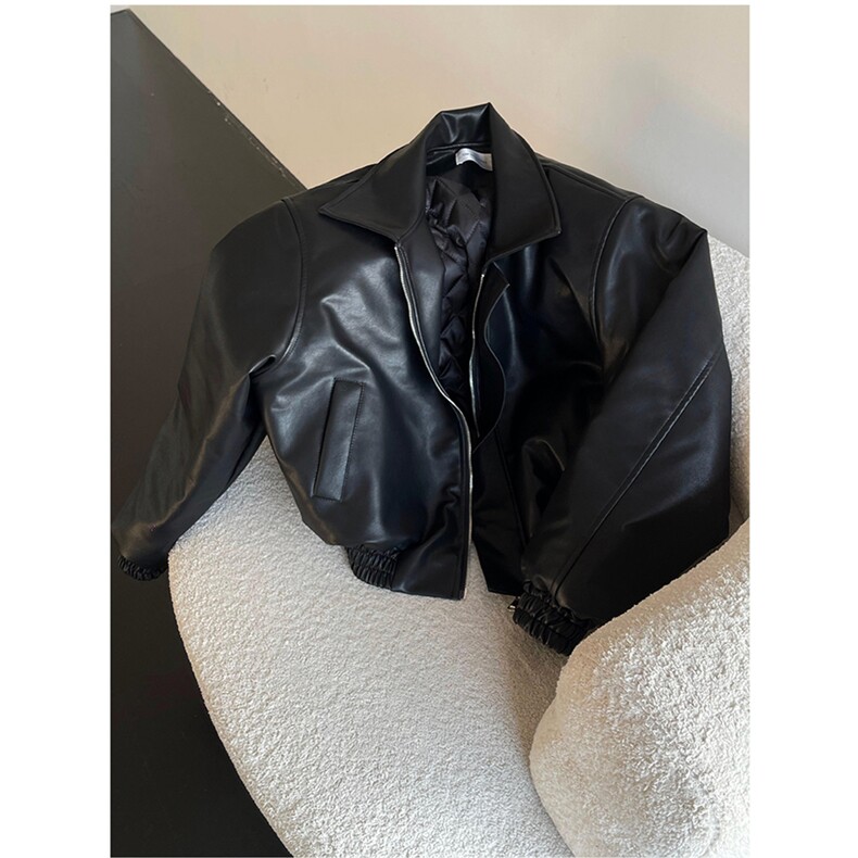 垫肩皮衣夹克外套501-1-JK2538-P85,男装皮衣,星座501-1