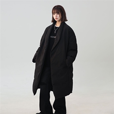 中性西装风衣高级感派克服棉衣过膝中长款棉衣男MY77948P138控198，女装棉衣/棉服，星座226-1