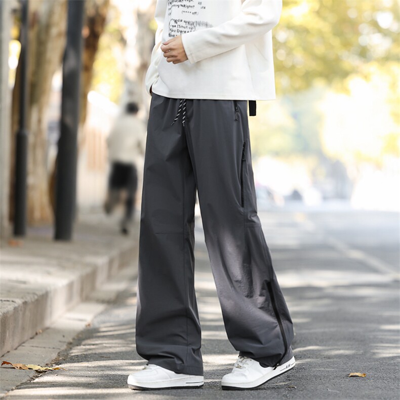 软壳防泼水速干弯刀冲锋裤男春季运动户外裤子K02610-P50,男装休闲裤,星座308B-2