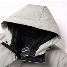 新款冬季脱卸内胆鹅绒羽绒服中年男冬装外套爸爸装GSNA21303-P385,女人上身黑色正装下身该搭配什么图片
