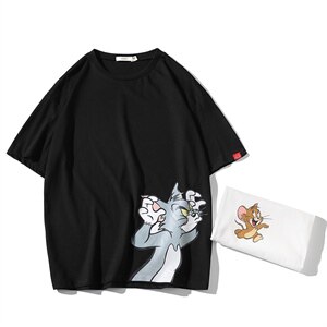 2021夏季新白底风 面料：100%棉 印花短袖T恤T1058-P25图片