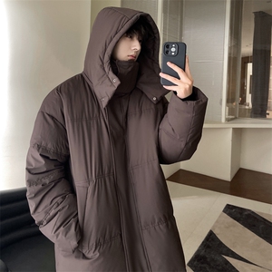 羽绒服男冬季新款港风宽松连帽加厚外套上衣YR922-P155图片