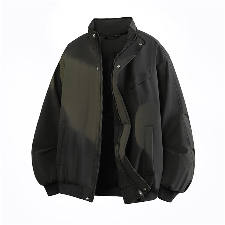 A178-JK2511-P55春季美式立领夹克百搭设计感情侣款时尚外套，男装夹克，电商A178