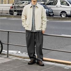 2025秋新款日系小众老钱风夹克男女宽松bf风休闲双面穿情侣外套，男装夹克，星座112A