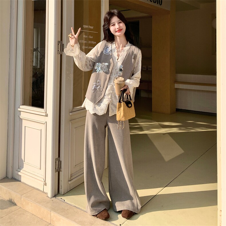 【有货】春季新款重工珠管珠片绣三件套2D012-A01-P265K418,女装套装/套裙,2D012