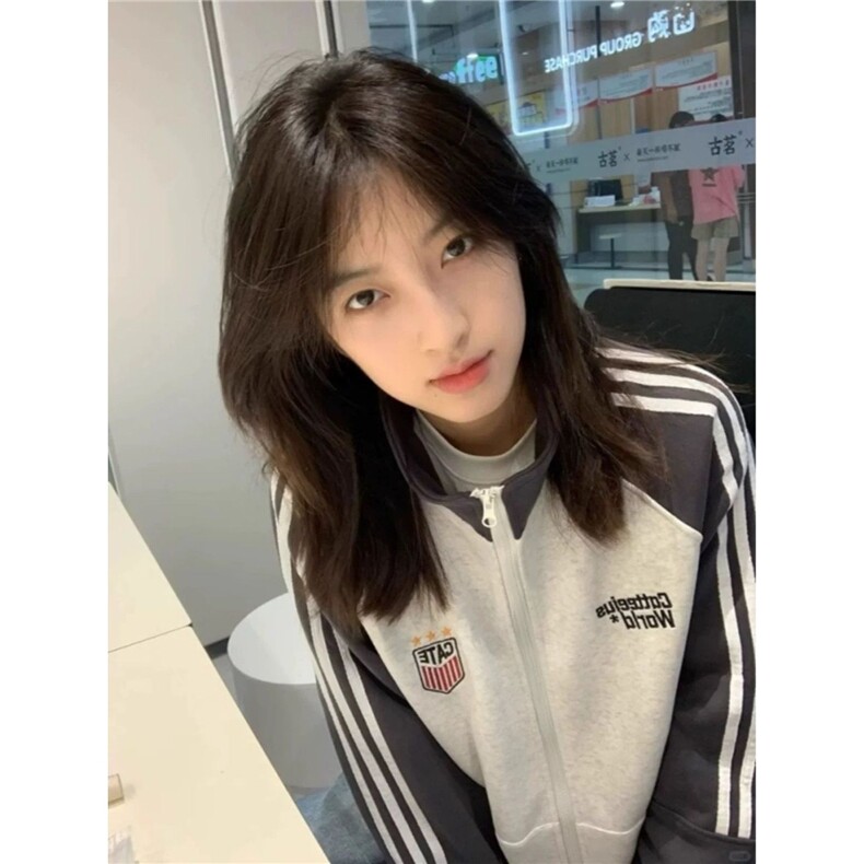 美式复古薄款卫衣开衫2026秋季运动休闲夹克外套新款女XJK003,男装夹克,星座208-5
