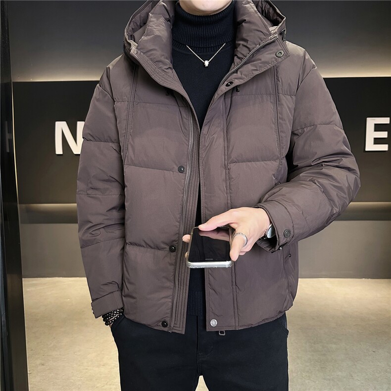 标50绒羽绒服男冬季2025新款外套A313-3311-P215控劵后298,男装羽绒服,电商A313