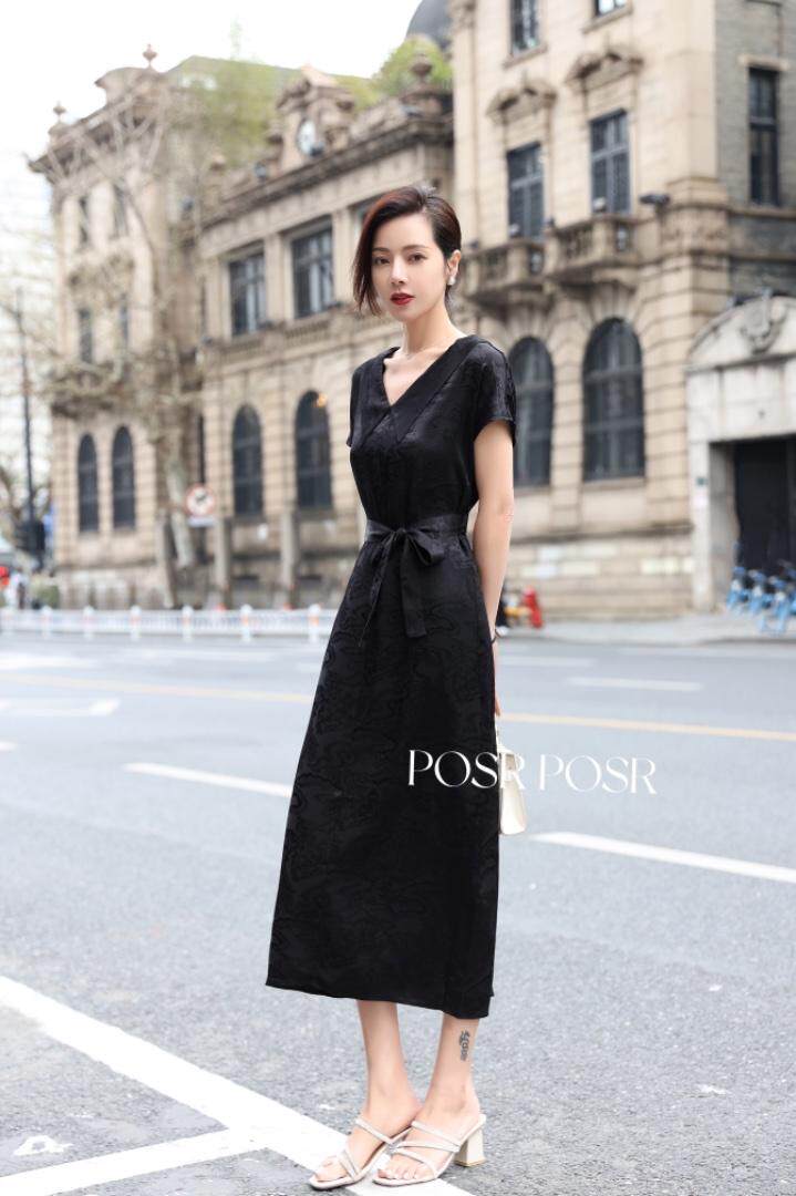 夏款连衣裙，女装连衣裙，珀莎