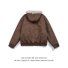 新款冬季棉服棉衣男生加厚保暖面包服潮牌帅气外套MY094-P108，男装棉衣，星座308B-2