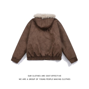 新款冬季棉服棉衣男生加厚保暖面包服潮牌帅气外套MY094-P108图片