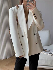 2021秋季新款西装外套,女装西装,兜火