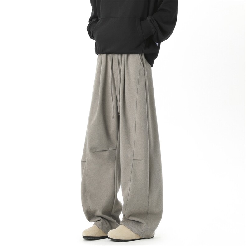 【现货】J36-特P45-控78宽松阔腿裤直筒卫裤运动休闲裤，男装休闲裤，电商B335