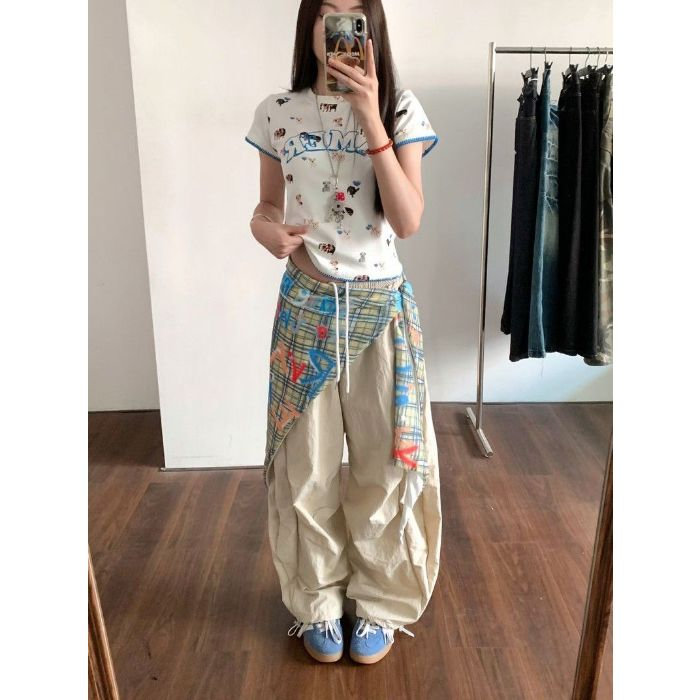 AK2252-P50可拆卸屁帘#速干面料美式街头工装伞兵裤女,男装工装外套,星座617A-2