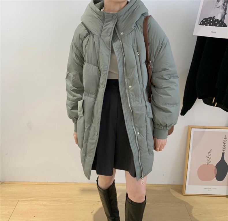 现货冬季新品.90绒羽绒服,女装羽绒服,素妮