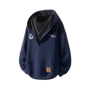网络图慎用!图片只做展示大货已到美式大V领连帽卫衣WY78069P65图片