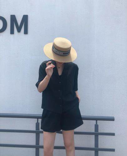 套装，女装职业装，橙色恋人