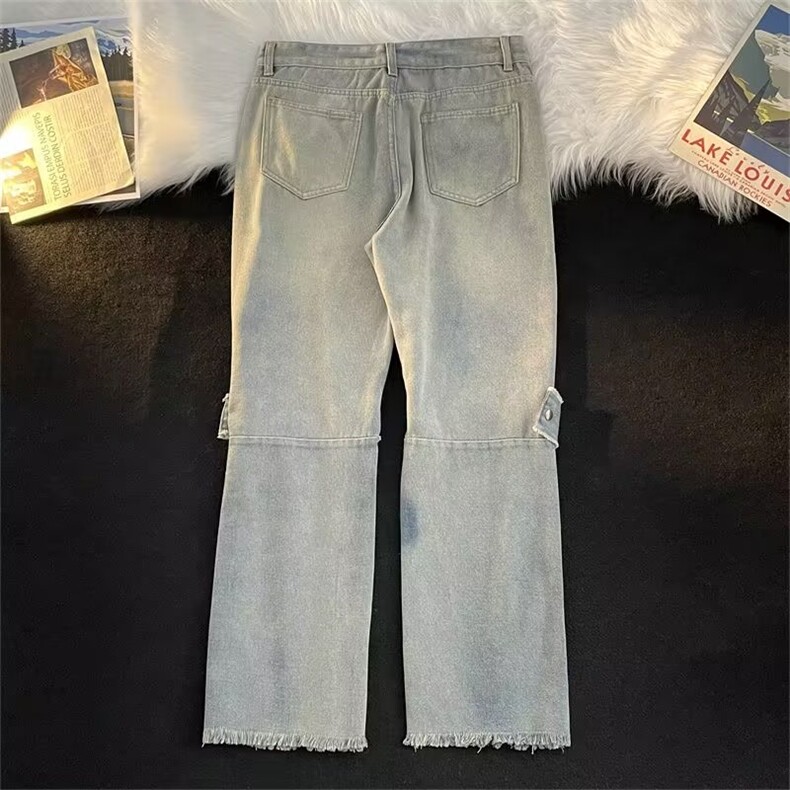 美式牛仔裤男春秋新款休闲直筒裤K5092P40,男装牛仔裤,星座1116-2