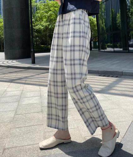 格子裤,其它,E·风尚