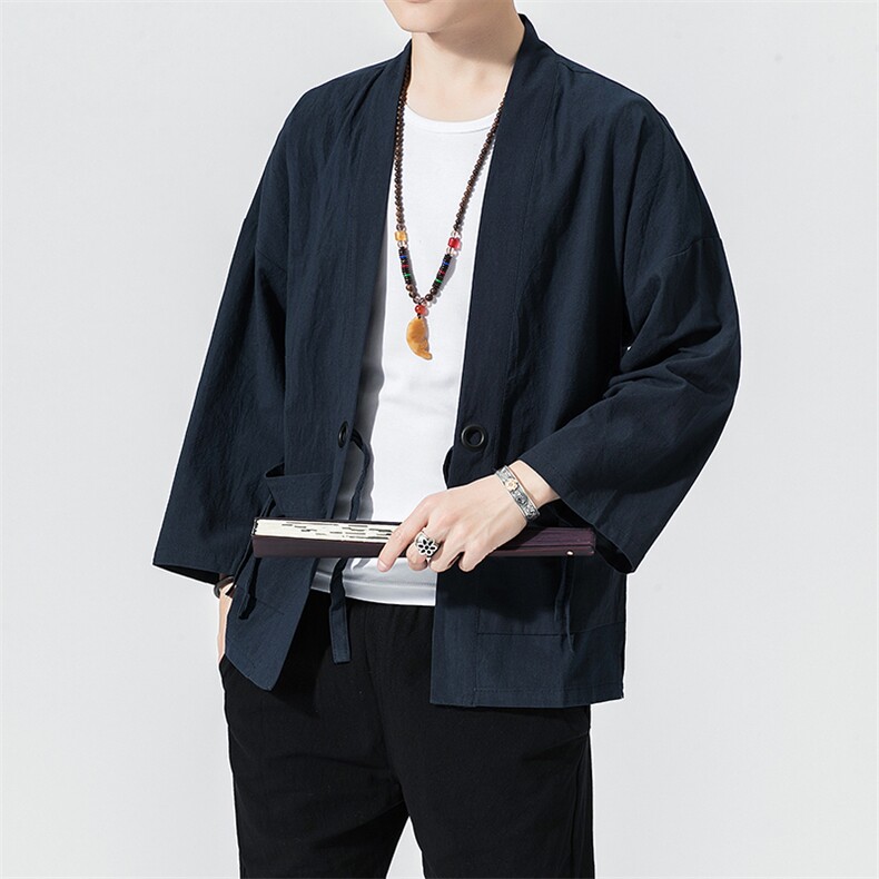 民族风开衫电商A100-707-P35防晒服,男装夹克,电商A100