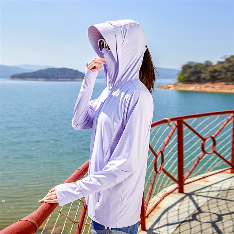 夏季新款大帽檐防晒衣防晒服,女装防晒衣,可可小西