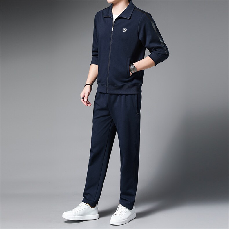 AL2803钱塘2020-3中青年男士春秋款新款休闲简约套装主推款P150,男装休闲套装,钱塘207-3
