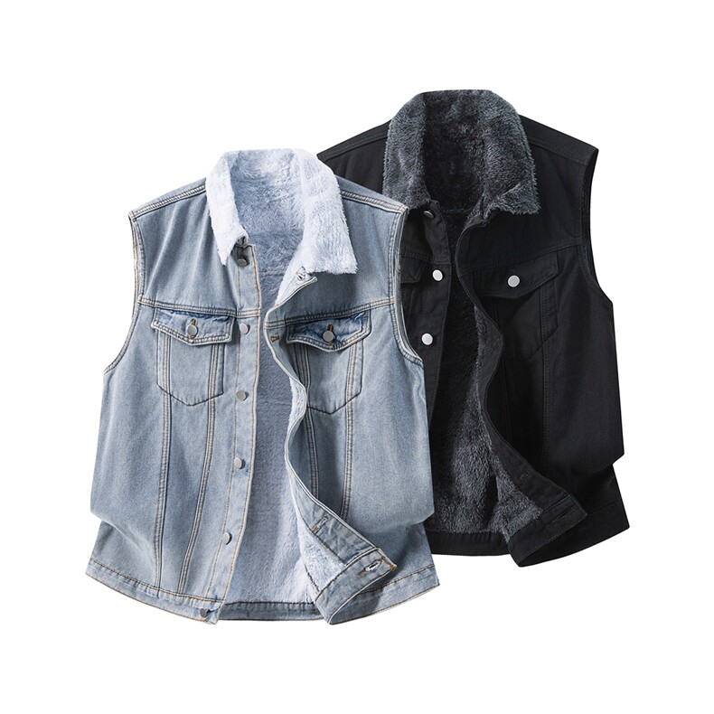 MJ217J-p65-限价98M-5XL抖音情侣棉马甲加绒大码羊羔毛cityboy，女装马甲，星座116