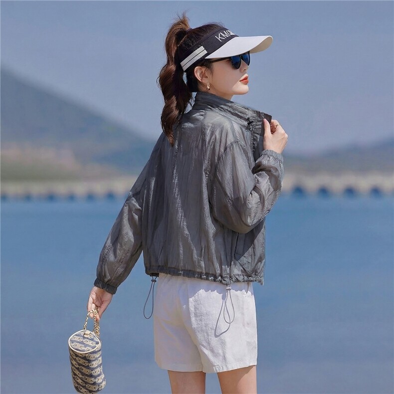现货2026夏季新款防晒衣防紫外线,女装防晒衣,靓衣阁