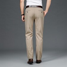 2021高品质男士休闲裤直筒中青年西裤爸爸装裤子夏季长裤6018P40，男装西裤，星座224-1