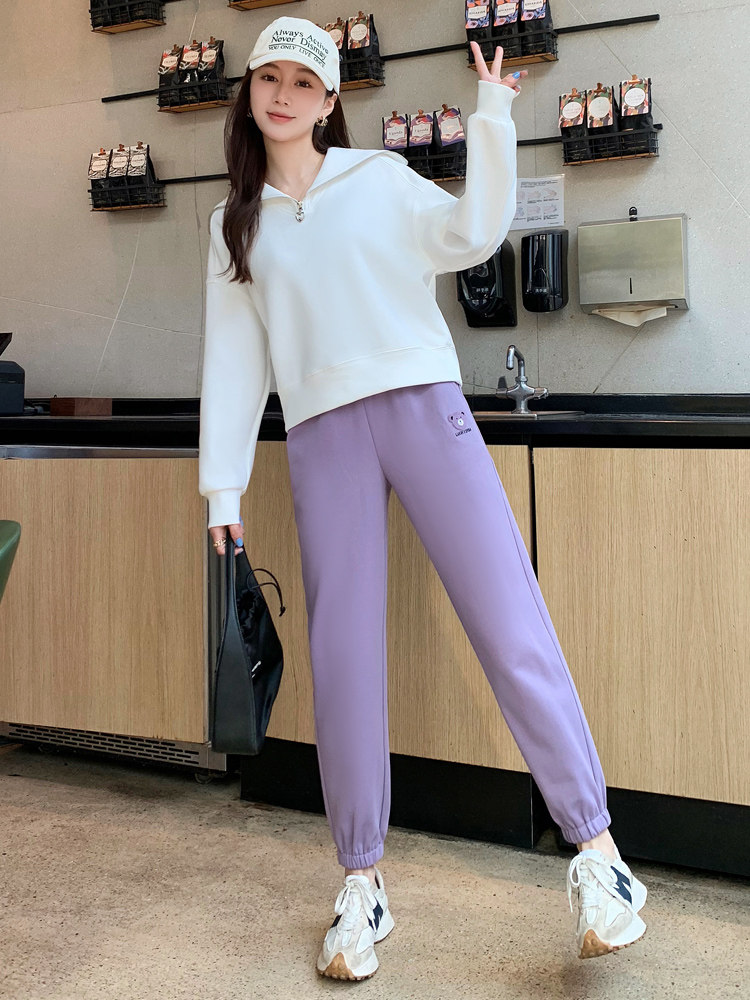 秋冬百搭卫衣女装2025年新款慵懒风小个子减龄漂亮洋气宽松上衣服,女装套装/套裙,梦懿尔