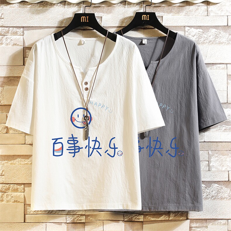 TY61183-P30v领亚短袖t恤男大码半袖半截袖,男装T恤,电商A040A