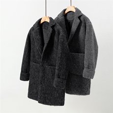 1长毛马海毛财阀羊毛呢长款大码M-5XL西装毛呢外套男FY77909P198，男装西服套装，星座226-2