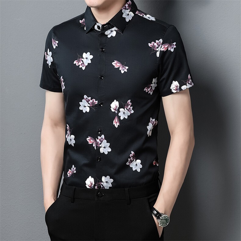 BF22009钱塘2020-3夏季主推男士短袖衬衫数据好休闲精品P56,男装衬衫,钱塘207-3