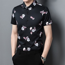 BF22009钱塘2020-3夏季主推男士短袖衬衫数据好休闲精品P56，男装衬衫，钱塘207-3