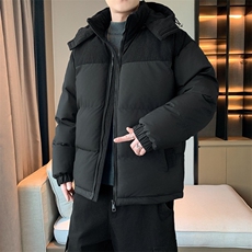 棉服撞色拼接灯芯绒外套男生冬季棉衣情侣装棉袄子M810-P85，男装棉衣，星座308B-2