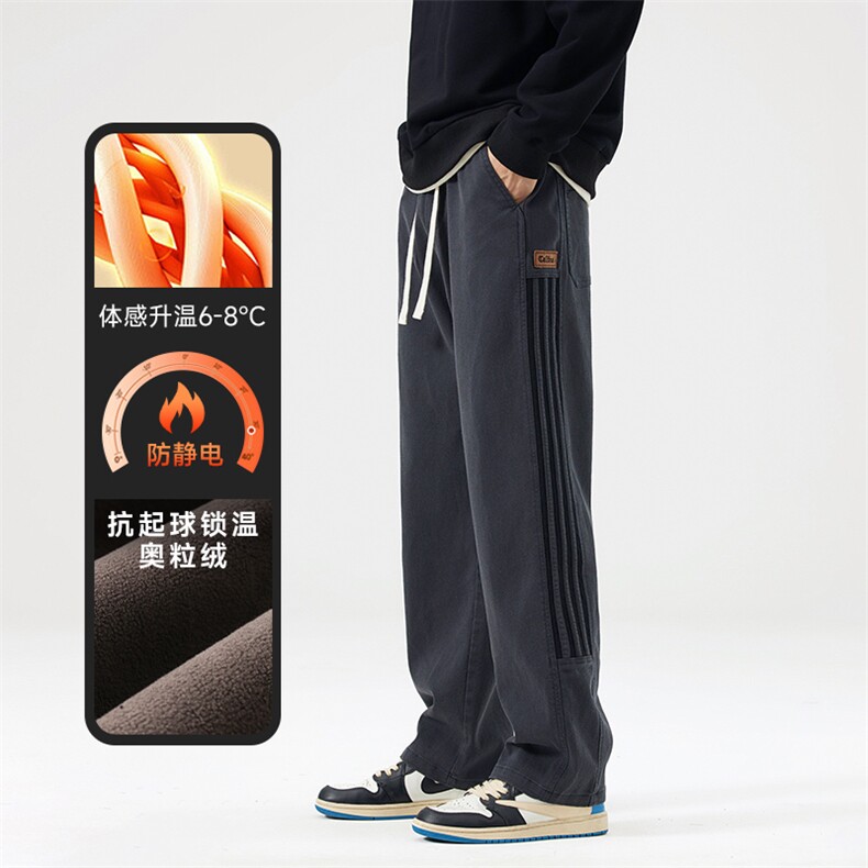 A178  DY528JR  P65  79  秋冬季加绒休闲裤图片