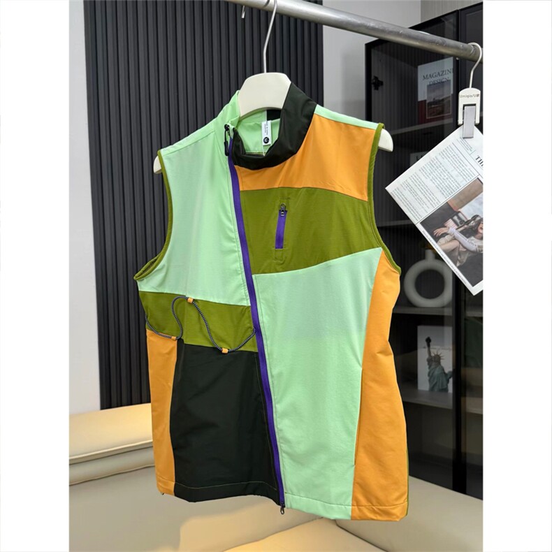 高品户外山系情侣拼色轻量防泼水速干抗变形机能马甲A1352-P78，男装背心/马甲，星座1505