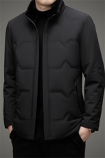 DJ9929钱塘2020-3中年男士冬季厚款商务休闲立领羽绒服P510，男装羽绒服，钱塘207-3