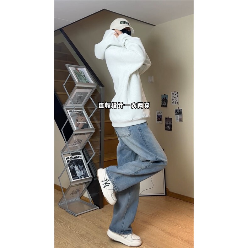 主推 抖音品质400克重磅秋冬连帽卫衣SY625   P48图片