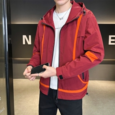 春款现货冲锋夹克外套男款上衣运动夹克JK02655-P75，男装夹克，星座308B-2