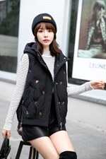 亮片百搭马甲，女装马甲，裳之恋语