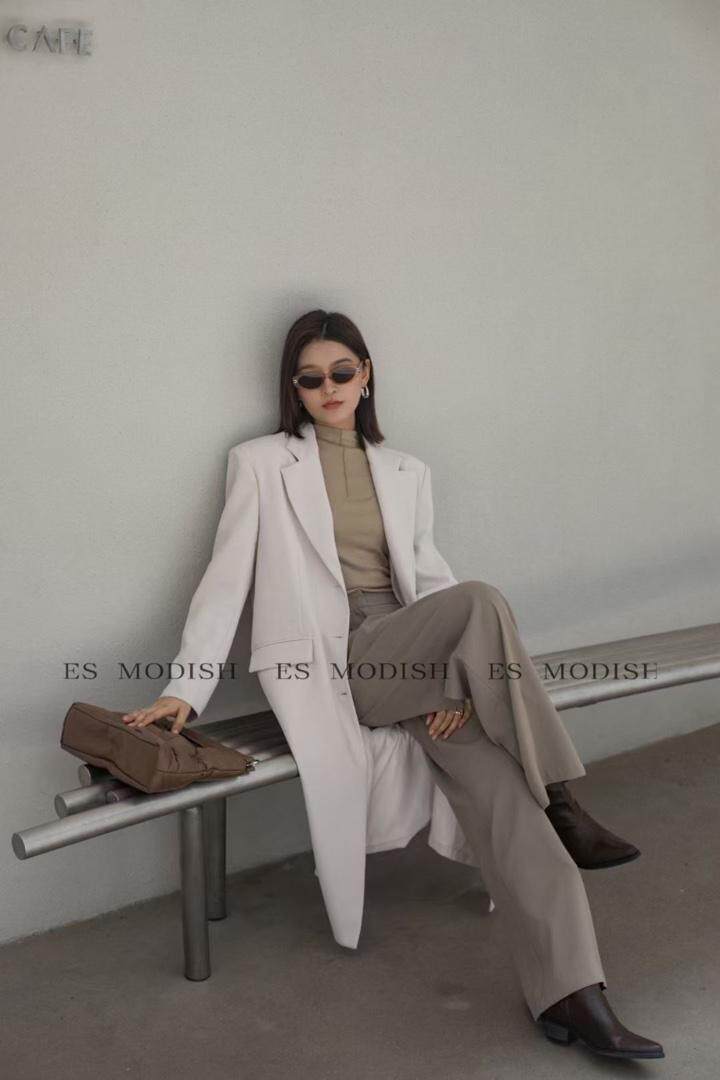 秋装风衣，女装风衣，ES MODISH