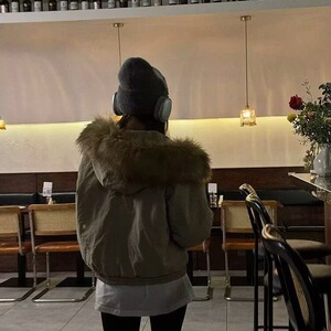 棉衣女2025新款冬季加绒加厚时尚棉袄小个子短款保暖好看棉服外套图片