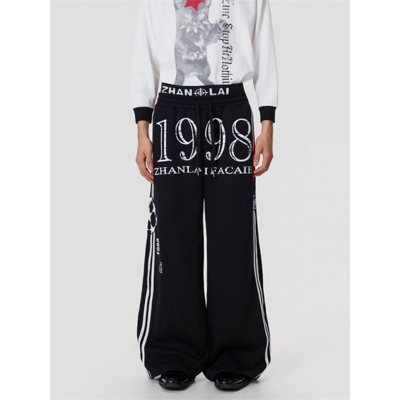 1506-1/KW331/P60美式复古嘻哈亚文化滑板oldschool运动裤男女款,女装休闲裤,星座1506-1