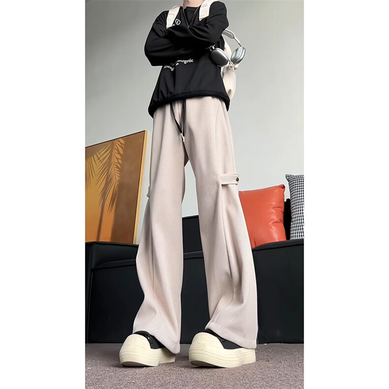 毛呢休闲裤厚款长裤男裤KD631-P50控78图片