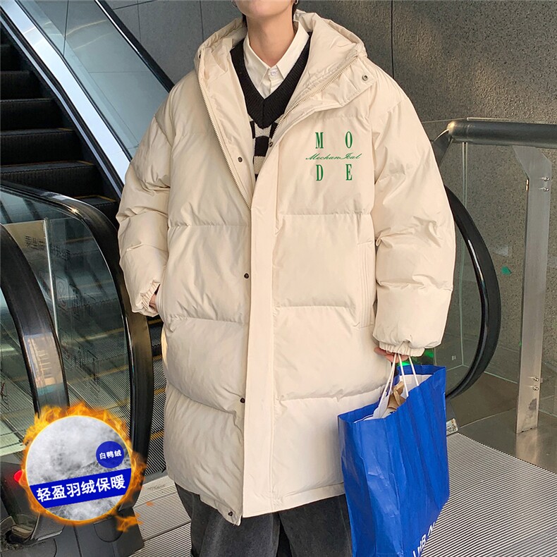 港风23新款冬季时尚美式潮流加厚连帽羽绒服外套YR165P245控298,男装羽绒服,电商A247